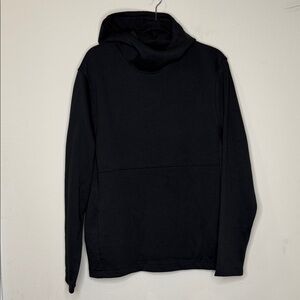 J. Crew Authentic Fleece  Hoody Pull Iver TooBlack Hoodie